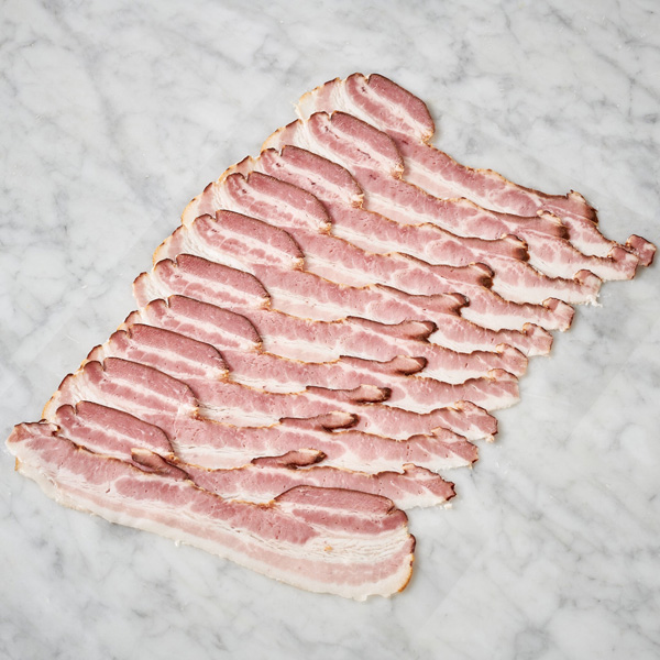 Rökt fläsksida – Bacon